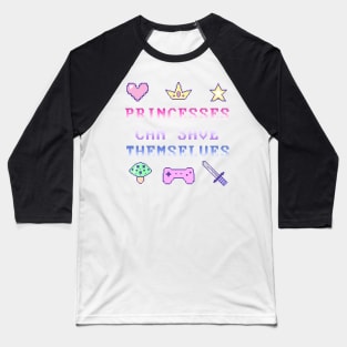 Independant Princess (pastel) Baseball T-Shirt